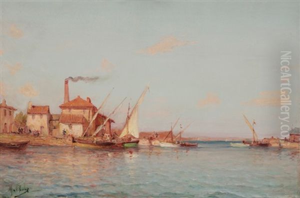 Venise Oil Painting by Charles Malfroy