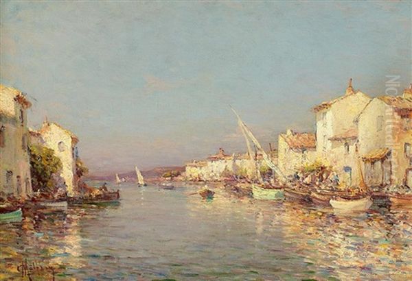 Le Porte Ferrieres, Provance Oil Painting by Charles Malfroy