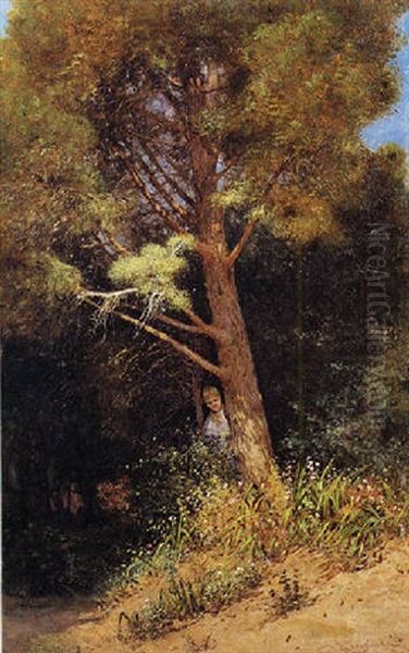 Nascondino Oil Painting by Francesco Mancini