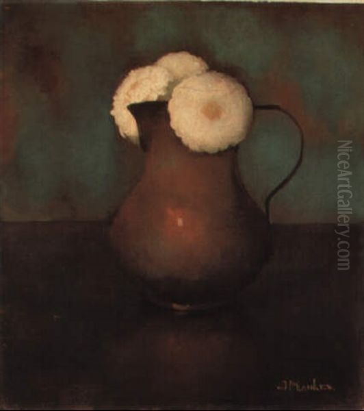 Dwergasters In Kannetje Oil Painting by Jan Mankes