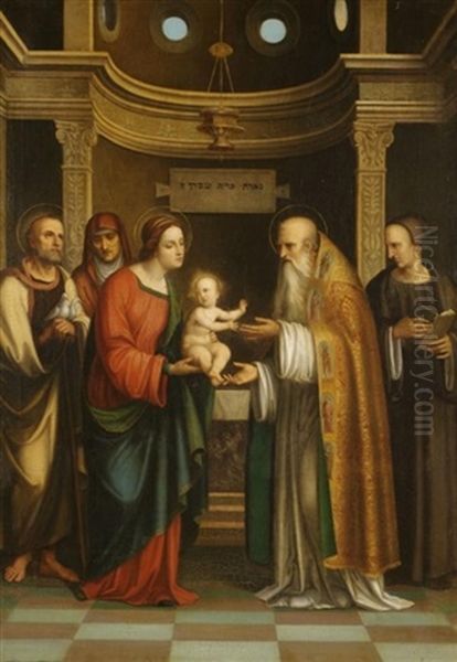 The Presentation Oil Painting by Carlo Maratta