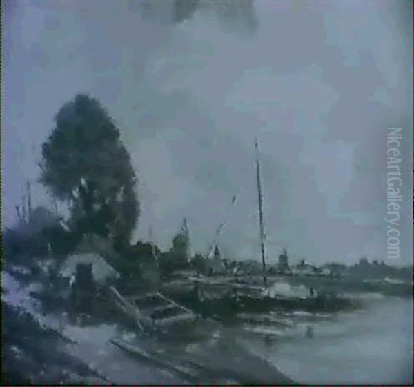 De Mittelwaard Oil Painting by Antoon Markus