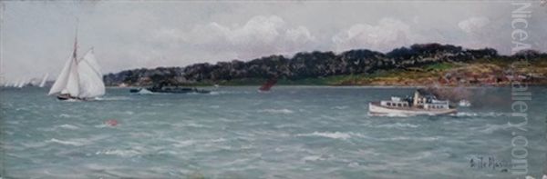 Meteor Im Kiel Oil Painting by Eduardo Federico de Martino