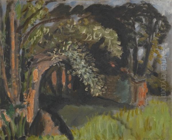 Paysage A Maintenon Oil Painting by Henri Matisse