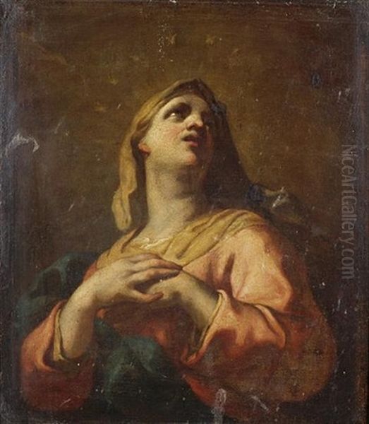 The Madonna Oil Painting by Paolo de Matteis