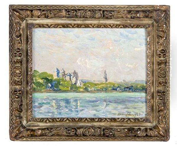 Castle Oil Painting by Maxime Maufra