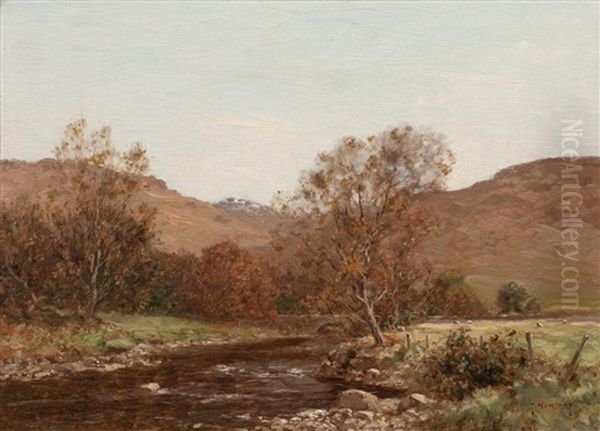 Autumn Landscape Oil Painting by Thomas Hope Mckay