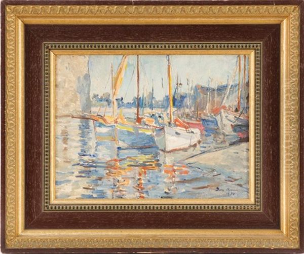 La Rochelle Oil Painting by Dora Meeson