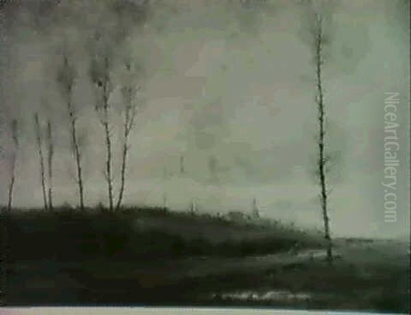 Retour Au Village Oil Painting by Eliseo Meifren y Roig
