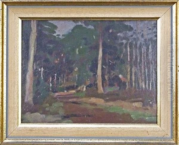 Frosty Morning Olinda Victoria Oil Painting by Duncan Max Meldrum