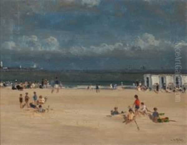 Mid-september Oil Painting by Campbell A. Mellon