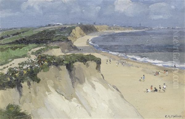 Hopton Oil Painting by Campbell A. Mellon