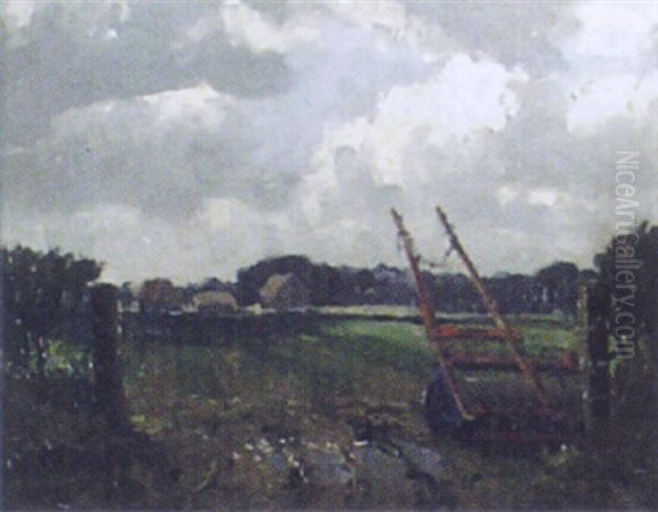 The Heavy Roller Oil Painting by Campbell A. Mellon