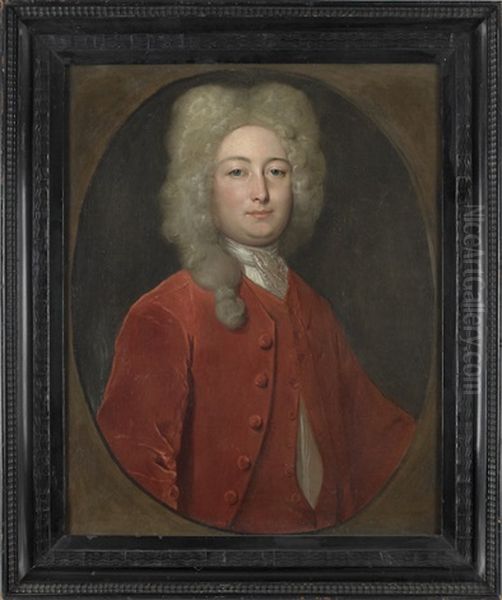 Portrait Of A Gentleman Oil Painting by Philip Mercier