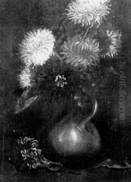 Still Life Oil Painting by Charles Alfred Meurer