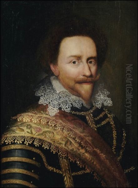 Charles Lewis, Boomin Herttua, Vaaliruhtinas Palatinen Vanhin Poika Oil Painting by Michiel Janszoon van Mierevelt