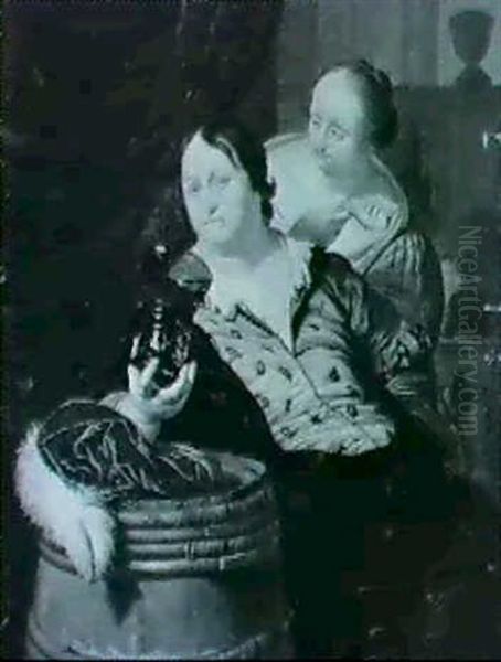 Der Trinker Oil Painting by Willem Van Mieris Leiden