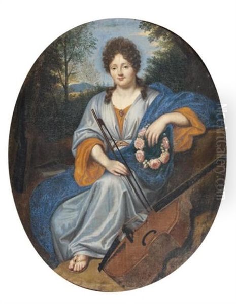 L'allegorie De La Musique Oil Painting by Pierre Mignard the Elder