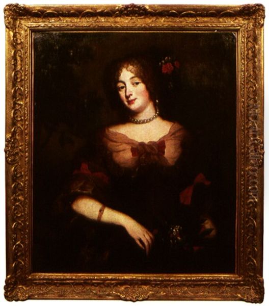 Portrait De Madame De Grignan Oil Painting by Pierre Mignard the Elder