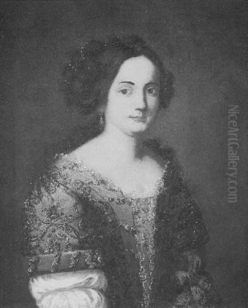 Retrato De Dama Oil Painting by Pierre Mignard the Elder