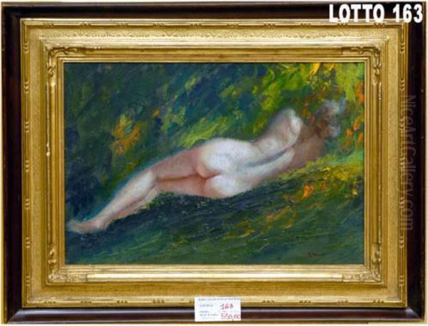 Nudo Di Donna Oil Painting by Mario Giuseppe Bettinelli
