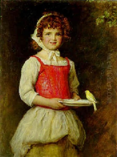 Merry Oil Painting by John Everett Millais