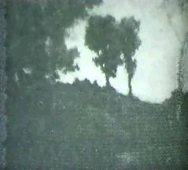 Late Afternoon Oil Painting by Robert Crannell Minor