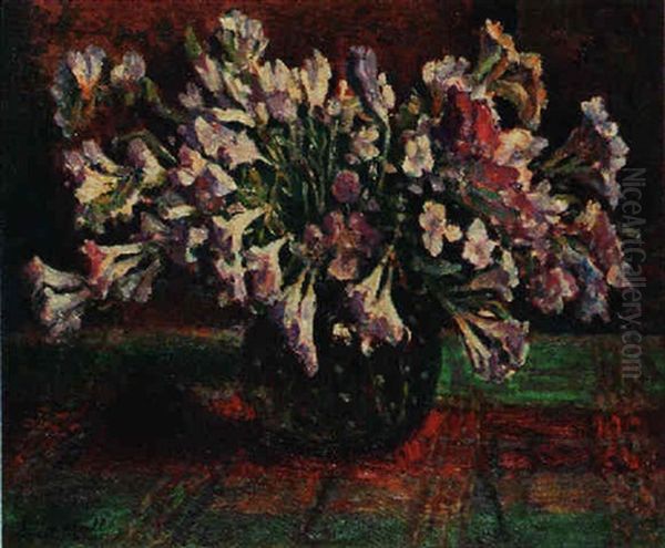 Flower Still Life Oil Painting by Evert Moll
