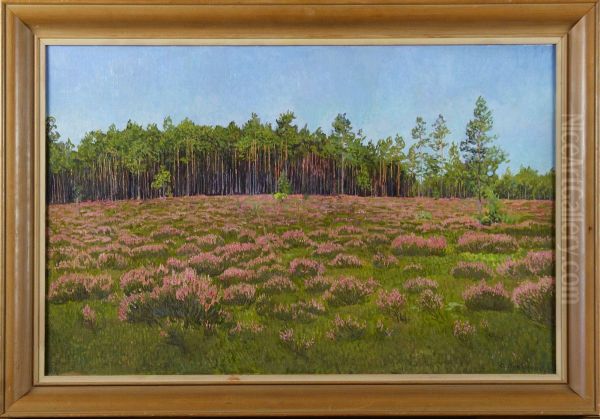 Angsmark Medljung Oil Painting by Artur Bianchini
