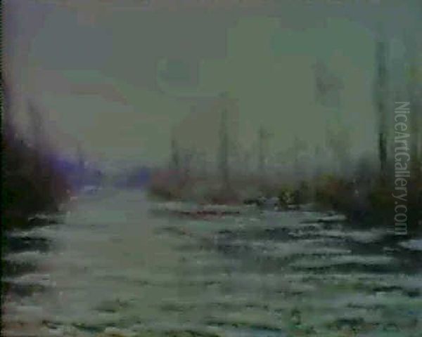 La Debacle Oil Painting by Claude Oscar Monet