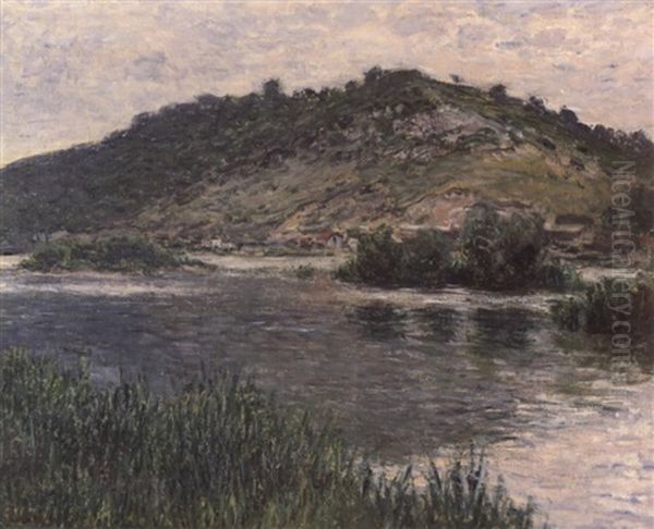 Paysage A Port-villez Oil Painting by Claude Oscar Monet