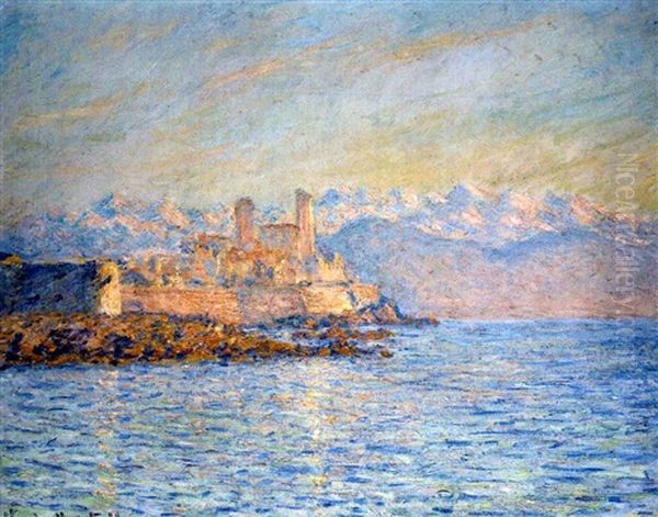 Antibes Oil Painting by Claude Monet