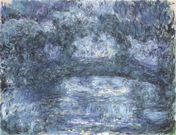 Le Pont Japonais Oil Painting by Claude Monet