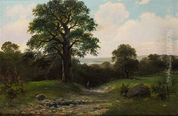 Paisaje Oil Painting by Bernardino Montanes