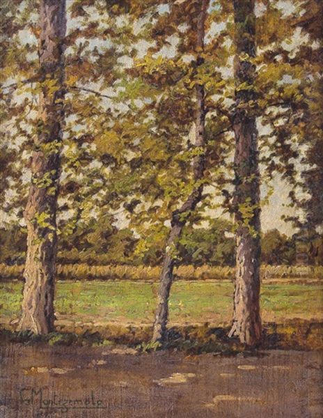 Autunno Oil Painting by Guido Di Montezemolo