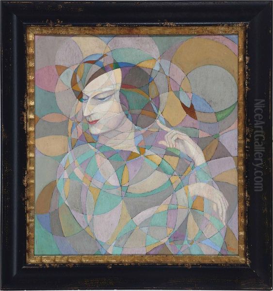 Danseuse Gitane Oil Painting by Boleslas Biegas