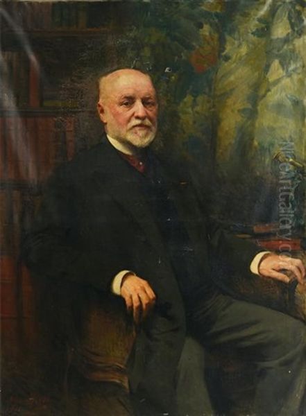 Portrait D'homme Oil Painting by Aime-Nicolas Morot