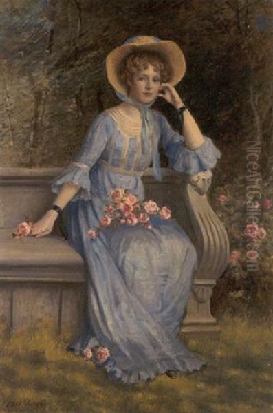 The Tryst Oil Painting by Philip Richard Morris
