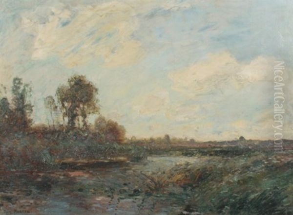 On The Samule, Longpree Oil Painting by Thomas Edwin Mostyn