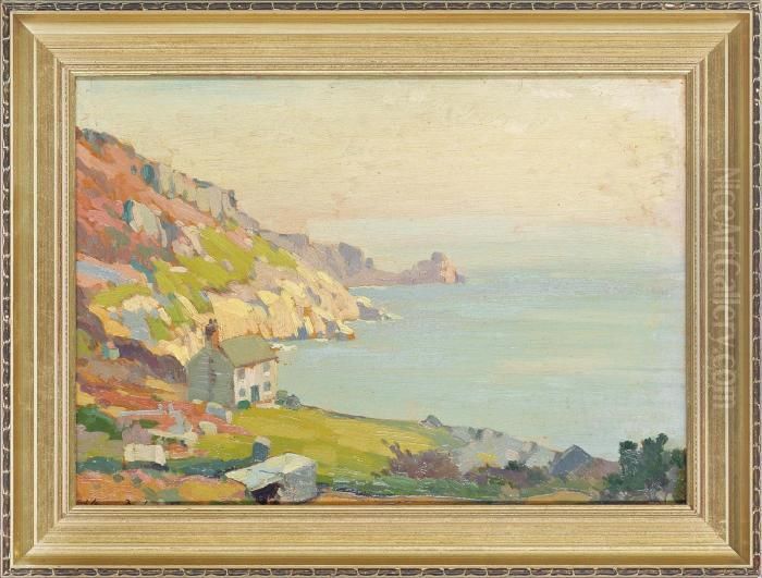 Carn Dhu Oil Painting by Samuel John Lamorna Birch