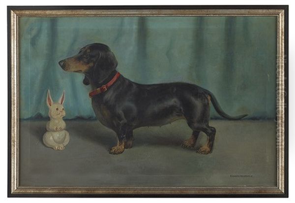 The Odd Couple Oil Painting by Richard Newton II