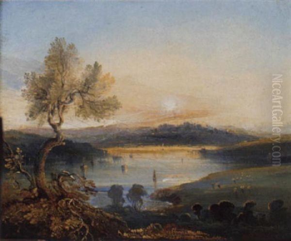 Killarney Oil Painting by Edmund John Niemann