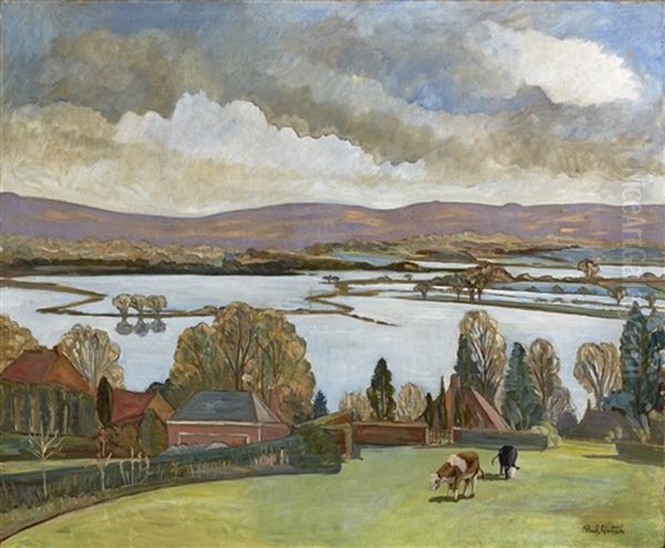 Landscape Oil Painting by Paul Nietsche