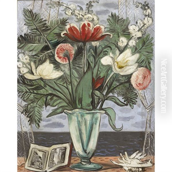 Untitled - Still Life Oil Painting by Bror Julius Olsson Nordfeldt