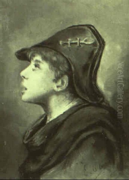 Picaro Oil Painting by Eugenio Oliva