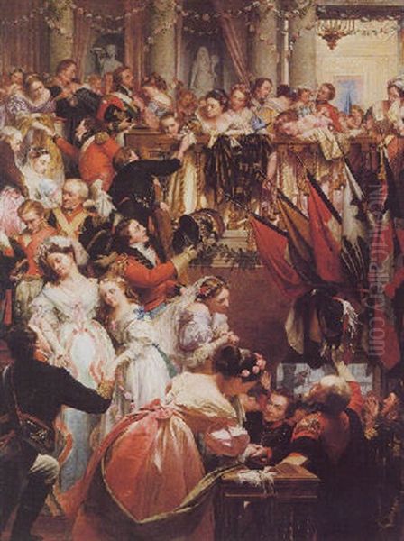Before Waterloo Oil Painting by Henry Nelson O'Neill