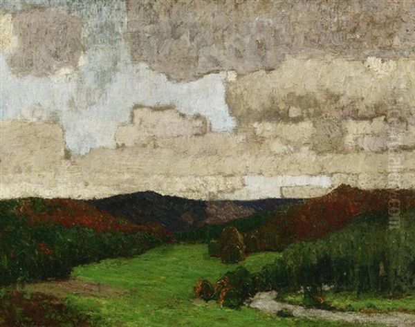 Landschaft Oil Painting by Walter Ophey