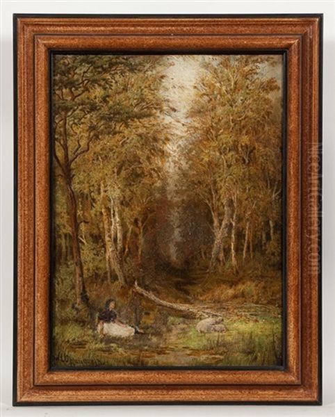 The Afternoon Sojourn Oil Painting by Willem Johannes Oppenoorth
