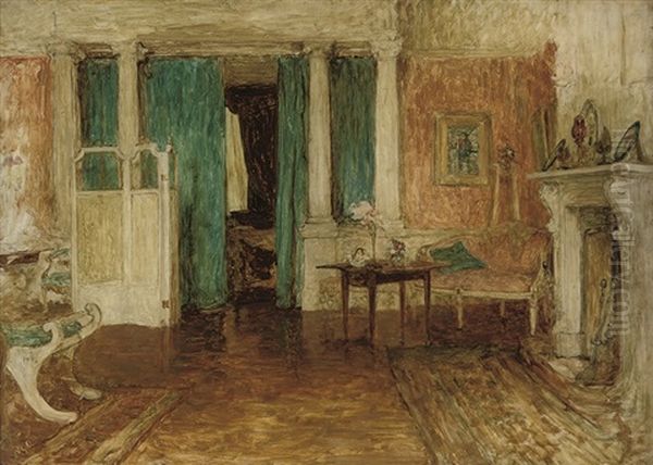 Background For 'the First Cloud' Oil Painting by Sir William Quiller Orchardson