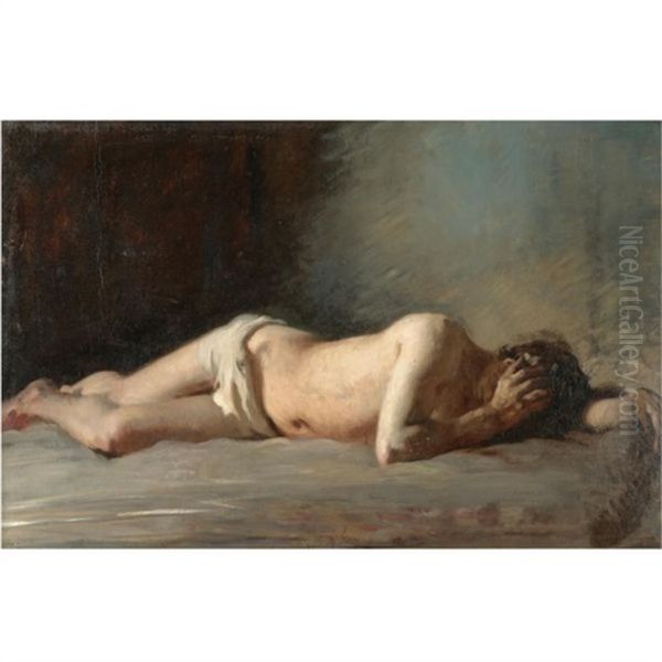 The Rebel Oil Painting by Sir William Orpen